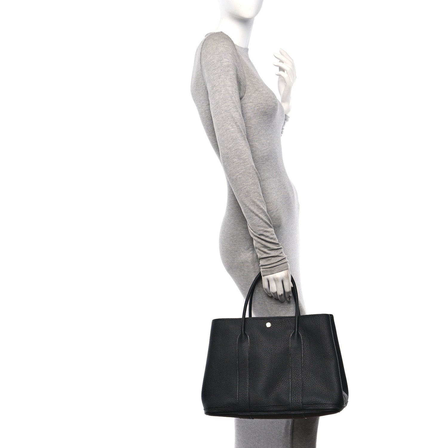 Hermes Negonda Garden Party Tote 36 MM Black 2 of 10