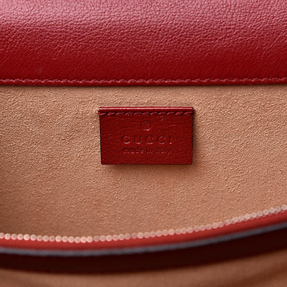 Gucci Tweed GG Monogram Small Dionysus Shoulder Bag Black White Romantic Cherry 5 of 12