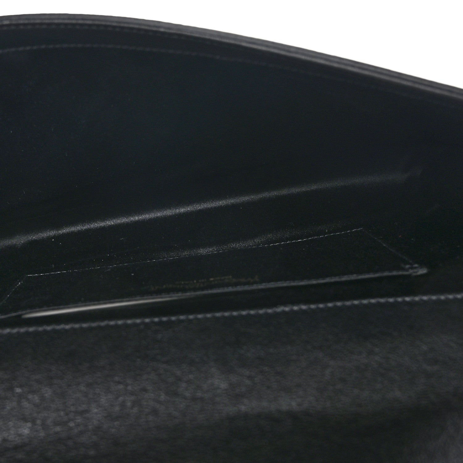Saint Laurent Calfskin Monogram Large Belle De Jour Clutch Black 6 of 7