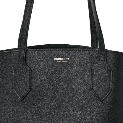 Burberry Calfskin Large Society Tote Black 7 of 9