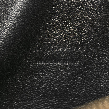 Saint Laurent Grain De Poudre Matelasse Monogram Mini Lou Camera Bag Dark Beige 7 of 10