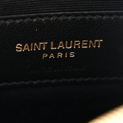 Saint Laurent Calfskin Heart Leopard Print Monogram Baby Lou Camera Bag Toffee 6 of 12