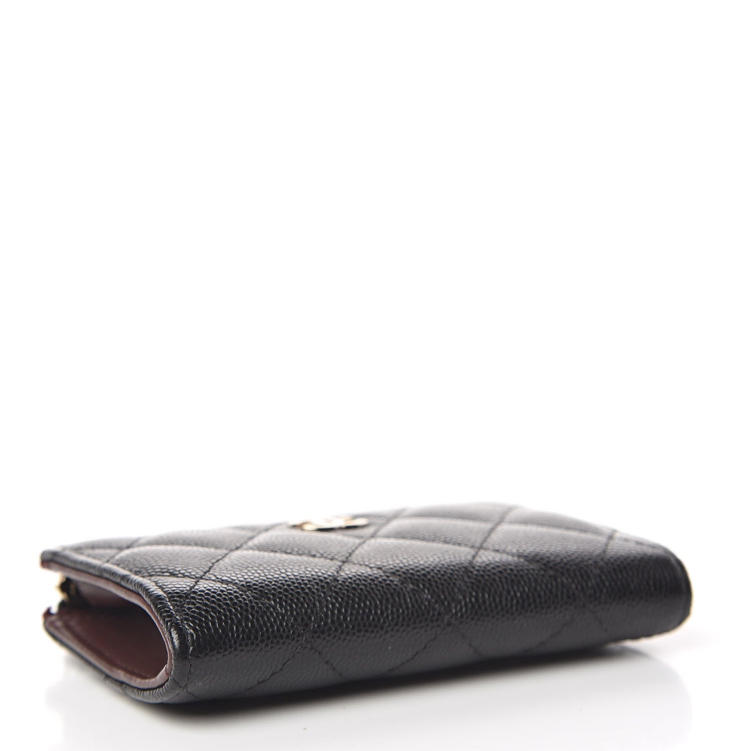Chanel Caviar Quilted Key Holder Case Black 4 of 7