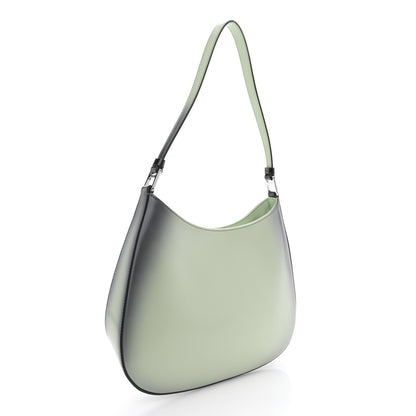 Prada Spazzolato Cleo Shoulder Bag Gradient Acqua 3 of 10