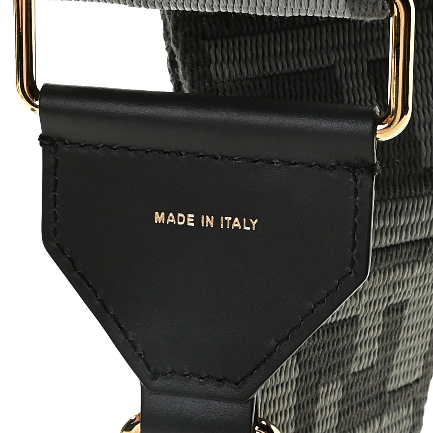 Ribbon Vitello King FF 1974 Adjustable Strap You Ghiaia Grigio Dark Asphalt