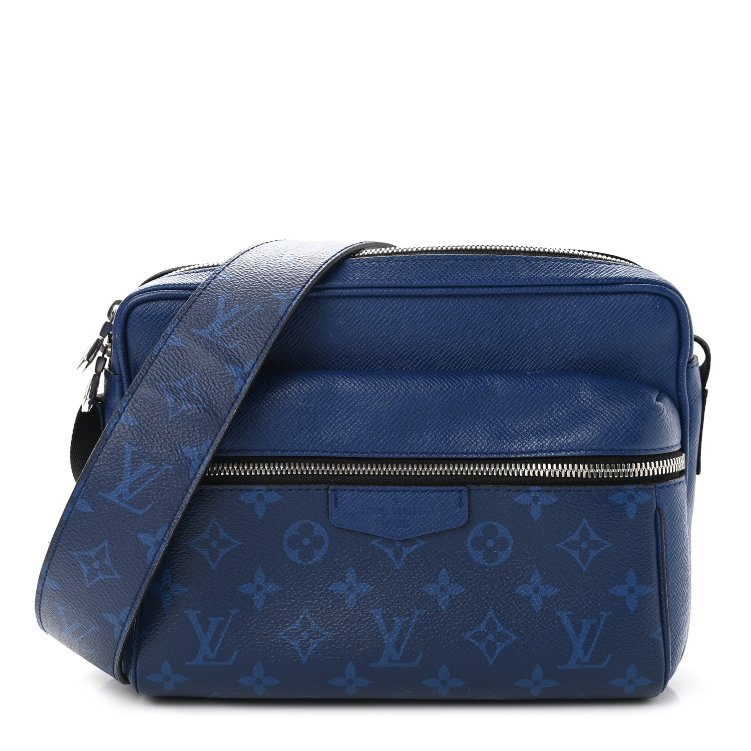 Louis Vuitton Taiga Monogram Outdoor Messenger Cobalt 1 of 12