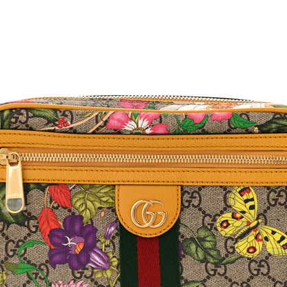 Gucci GG Supreme Monogram Flora Medium Ophidia Belt Bag Beige Multicolor Crop 8 of 11