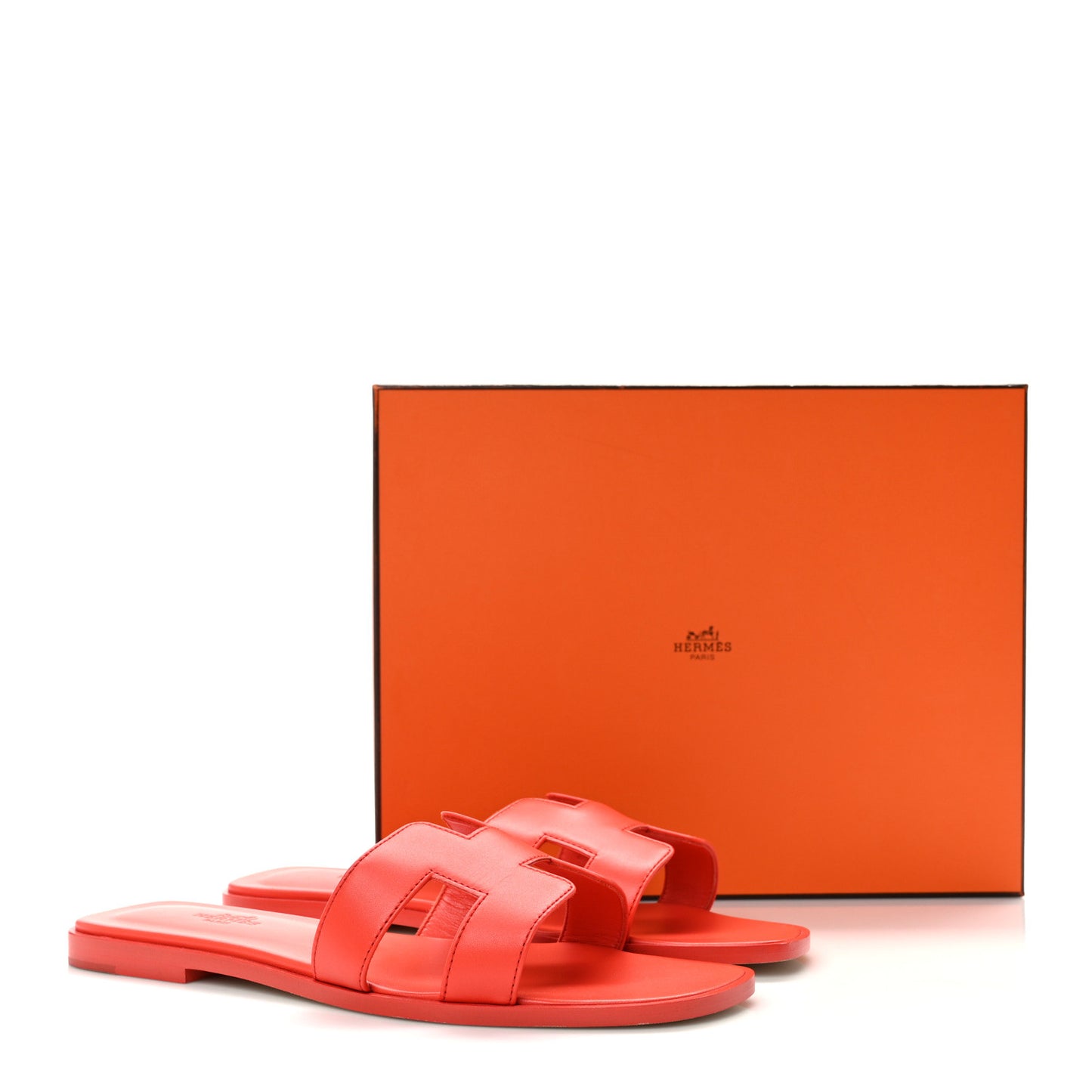 Box Calfskin Oran Sandals 39 Rouge Jaipur