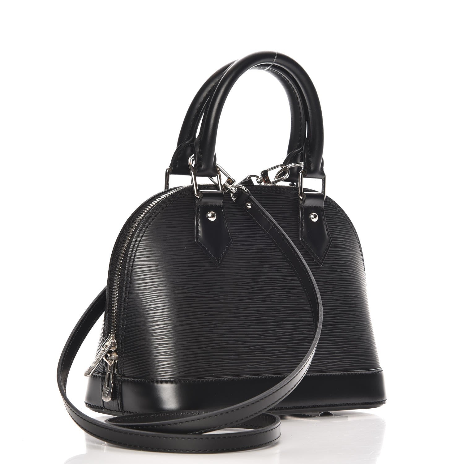 Louis Vuitton Epi Alma BB Black 4 of 8