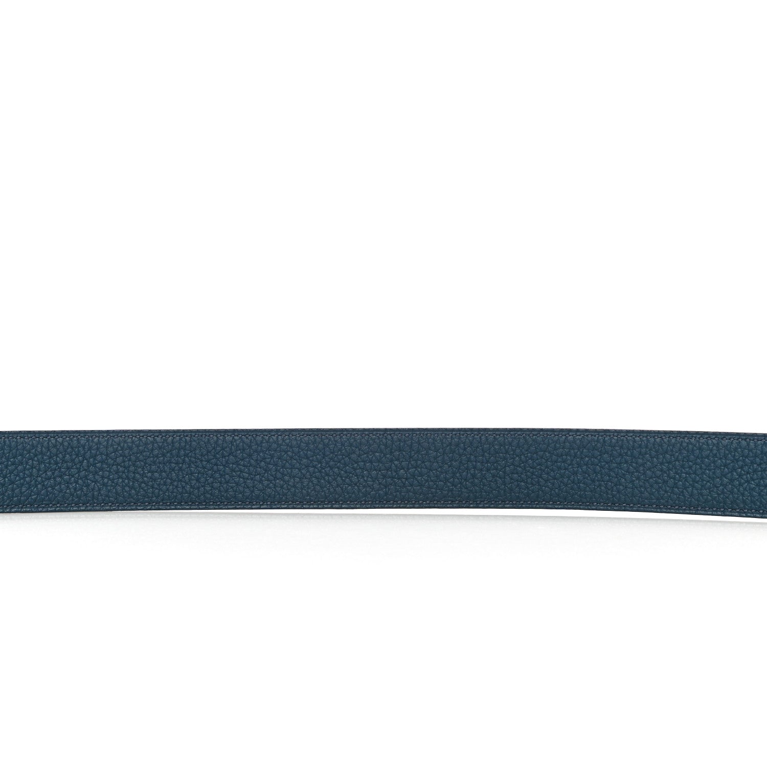 Hermes 135 Togo 32mm Paddock Belt 95 Black Blue de Prusse 8 of 8
