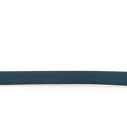 Hermes 135 Togo 32mm Paddock Belt 95 Black Blue de Prusse 8 of 8