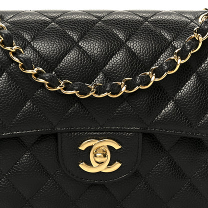 Chanel Caviar Quilted Small Double Flap Black 9 of 11