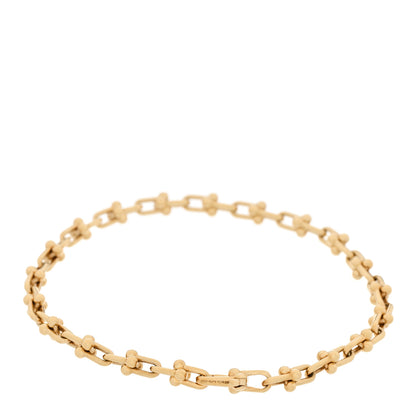 Tiffany 18K Yellow Gold Micro HardWear Link Bracelet 2 of 4