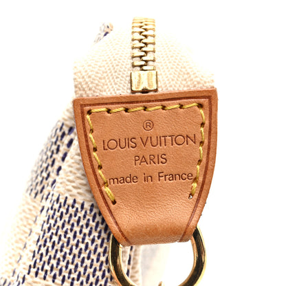 Louis Vuitton Damier Azur Mini Pochette Accessories 6 of 8