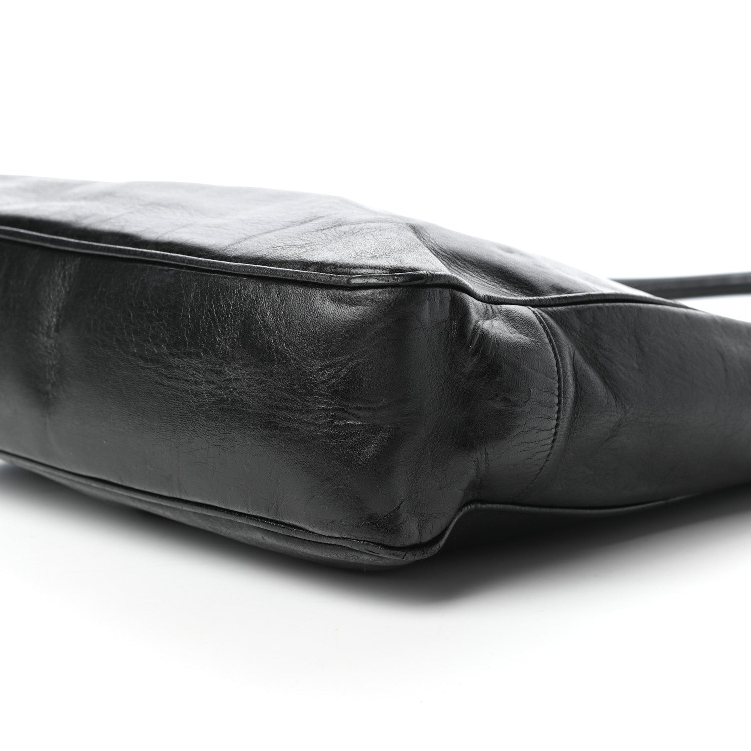 Chanel Lambskin CC Shoulder Bag Black 9 of 9