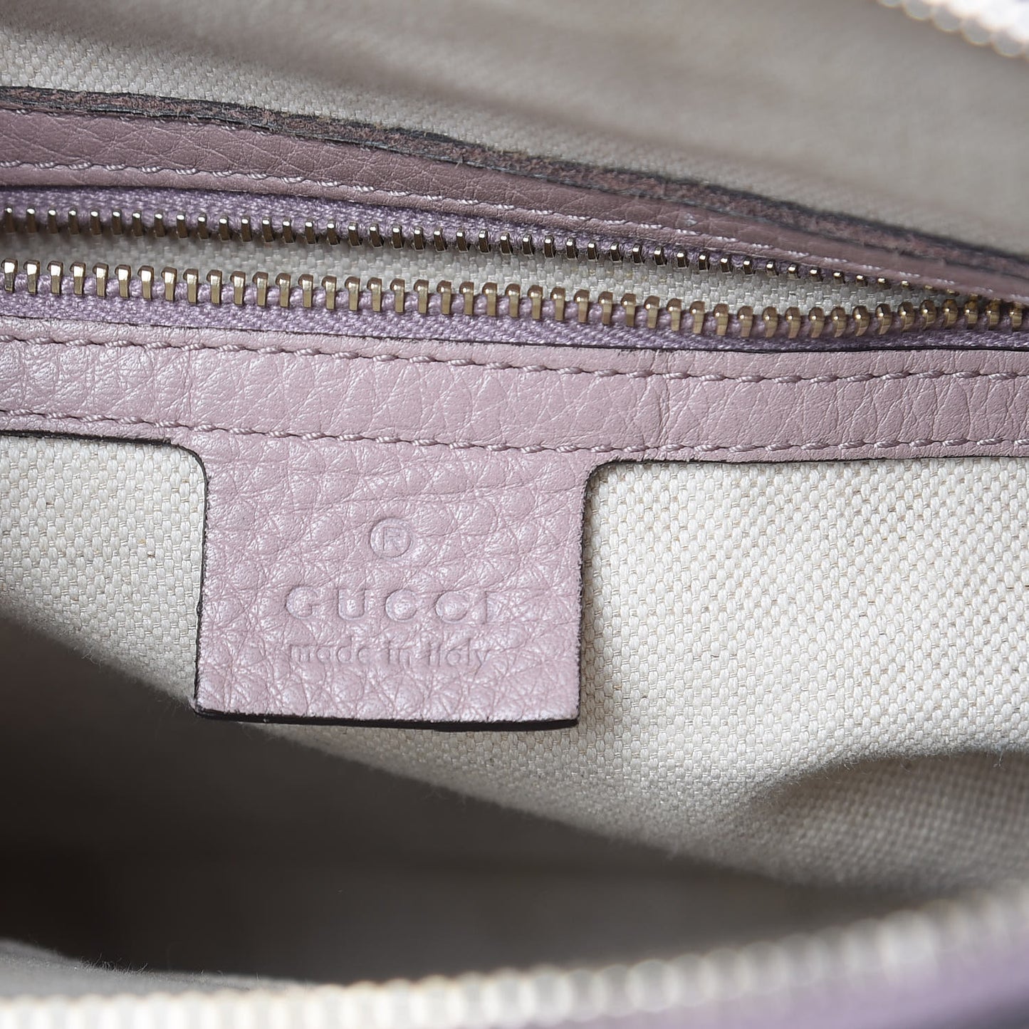 Monogram Selleria Calfskin Vintage Web Medium Boston New Sand Lilas