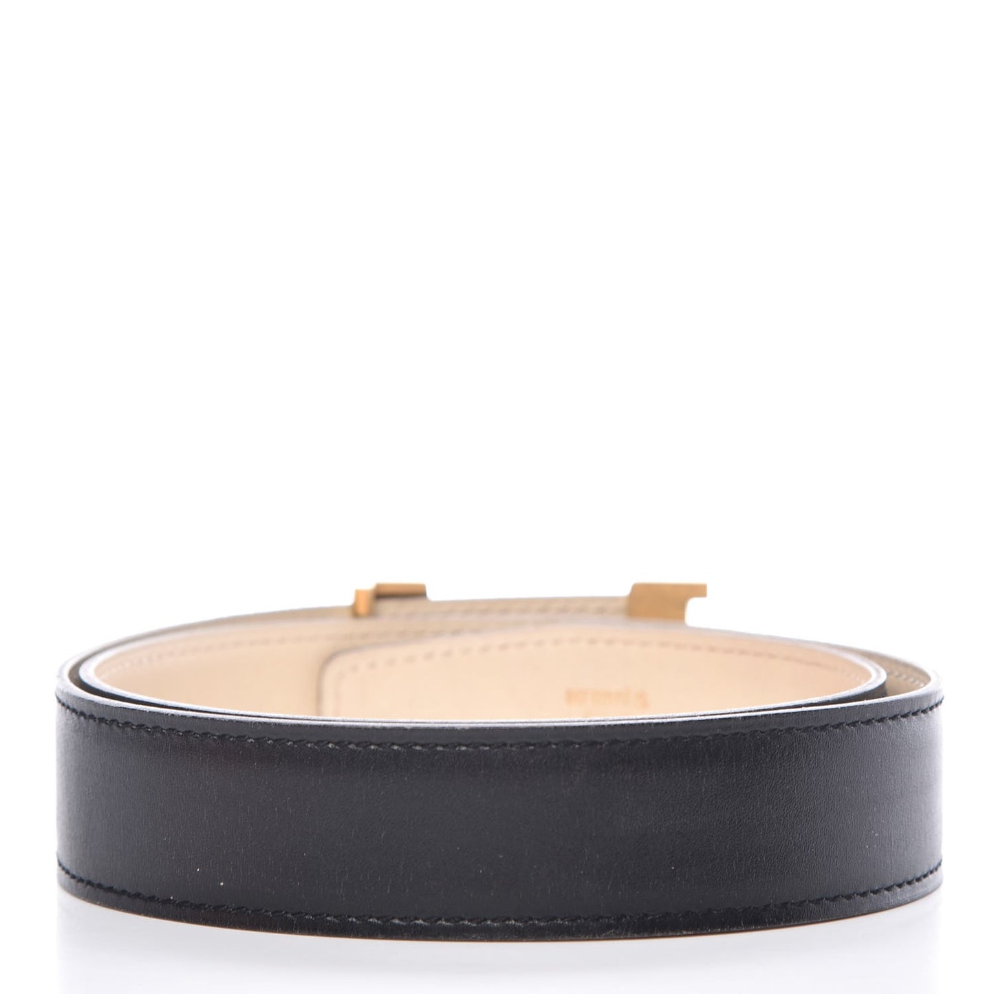 Box 32mm Constance H Belt 70 Black Craie