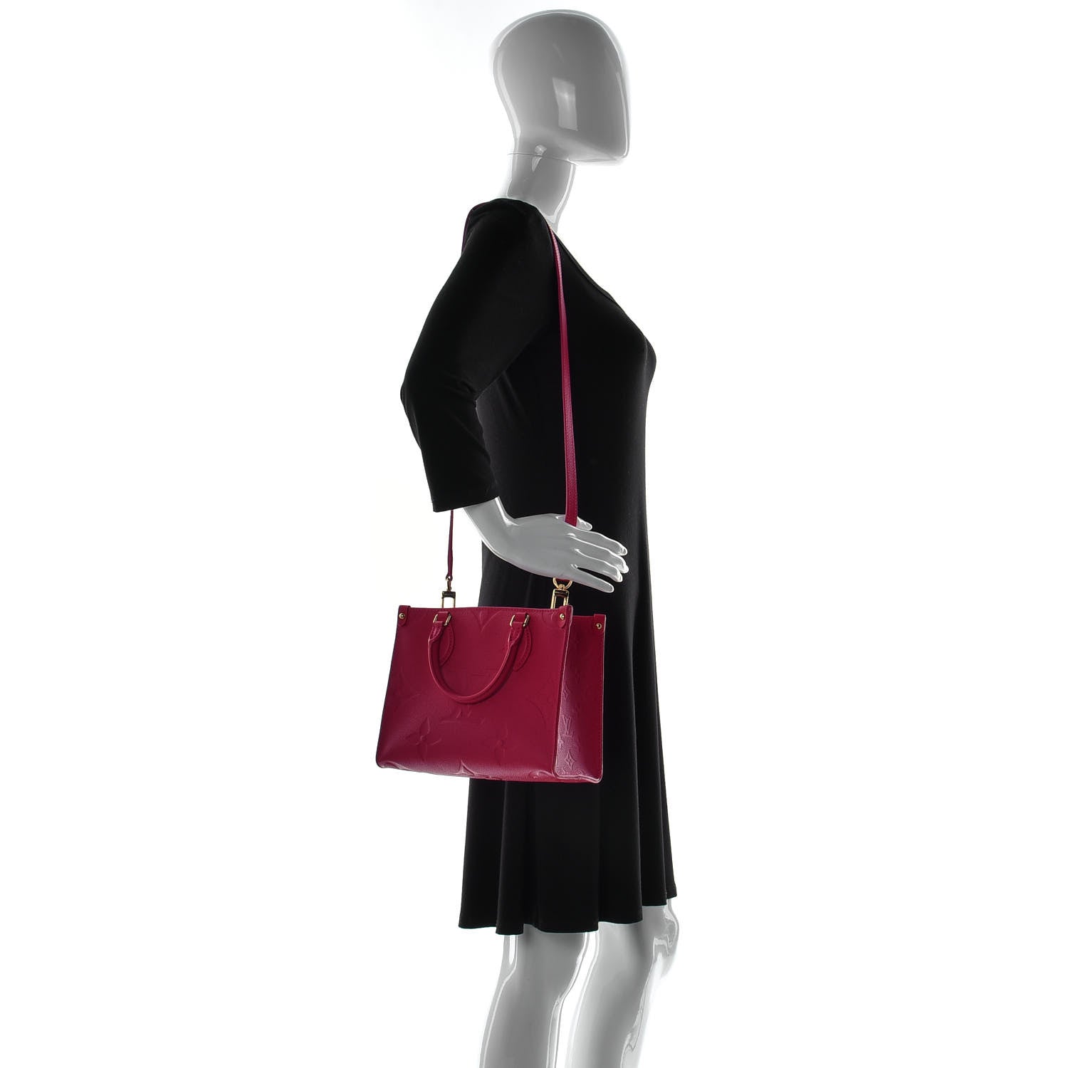 Louis Vuitton Empreinte Monogram Giant Onthego PM Freesia 2 of 15