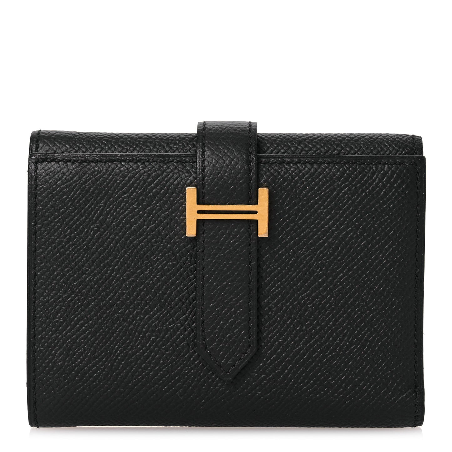 Epsom Tri-Fold Compact Bearn Wallet Black