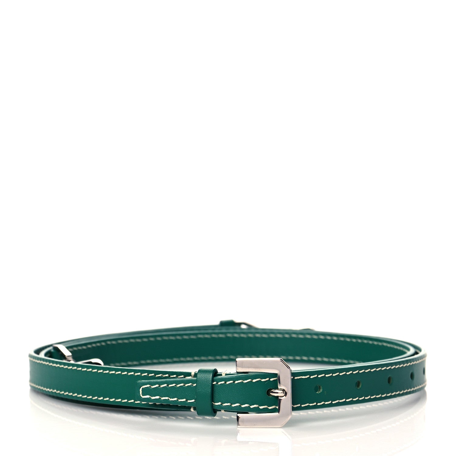 Goyard Calfskin Adjustable Shoulder Strap Green 6 of 15