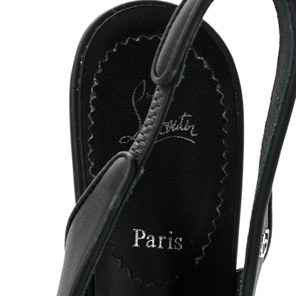 Christian Louboutin Nappa Sporty Kate Slingback 55 Pumps 40.5 Black 11 of 12