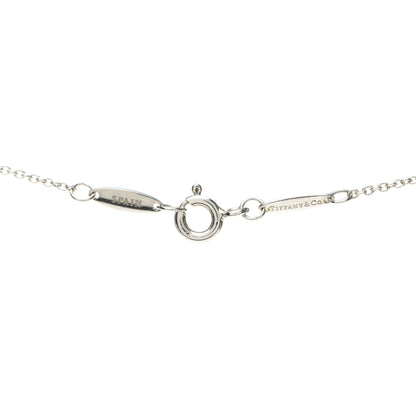 Tiffany Sterling Silver Diamond .05ct Elsa Peretti Diamonds by the Yard Pendant Necklace 4 of 6