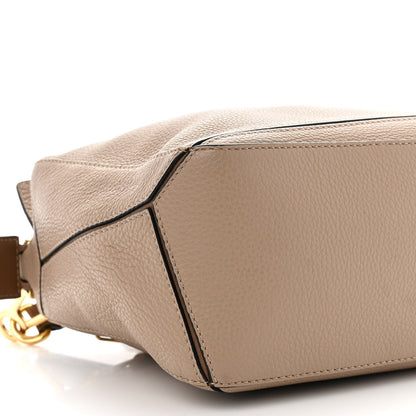 Loewe Grained Calfskin Small Puzzle Bag Sand Mink 9 of 11