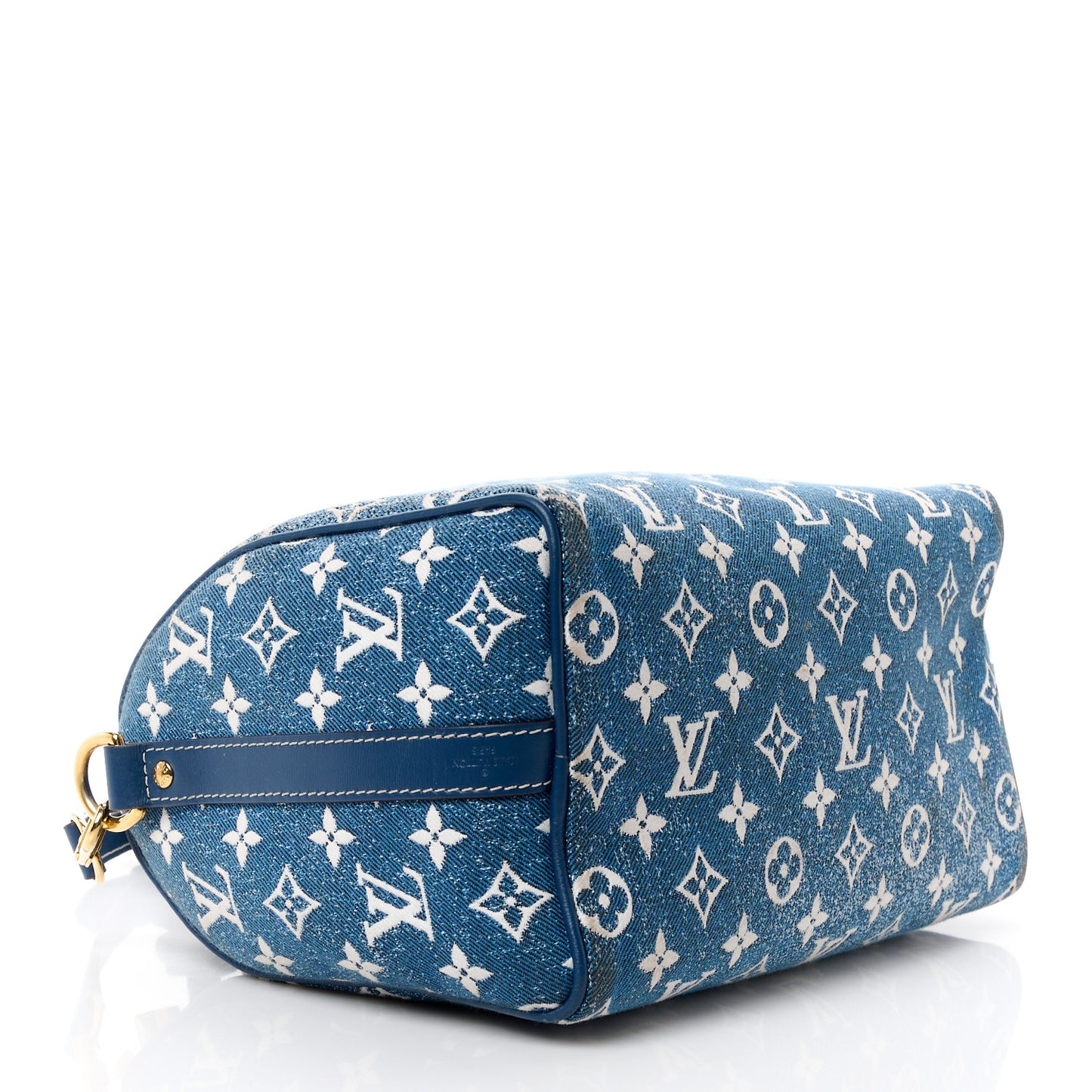 Monogram Jacquard Denim Speedy Bandouliere 25 Bleu
