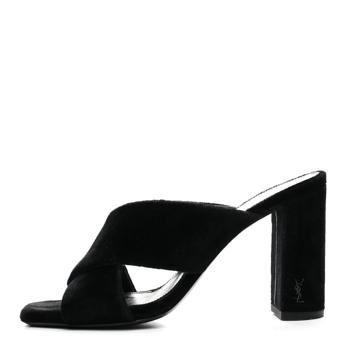 Velvet LouLou Mules 36 Black