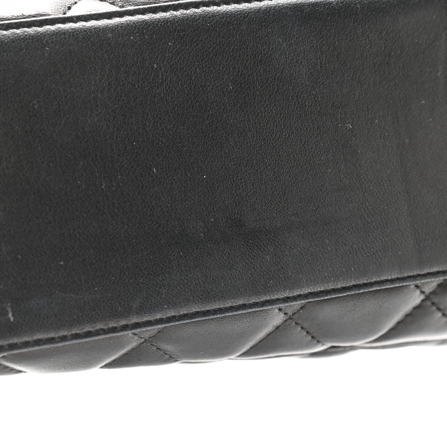 Chanel Lambskin Quilted Kelly Jumbo Flap Bag Black 16 of 16
