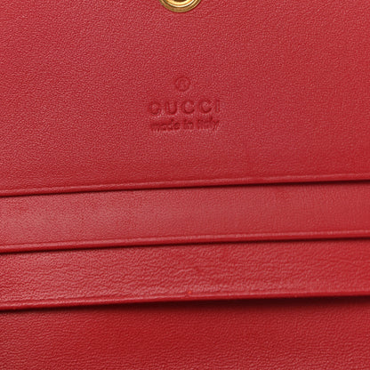 Gucci Soft GG Supreme Monogram Mystic Cat Card Case Wallet 6 of 8