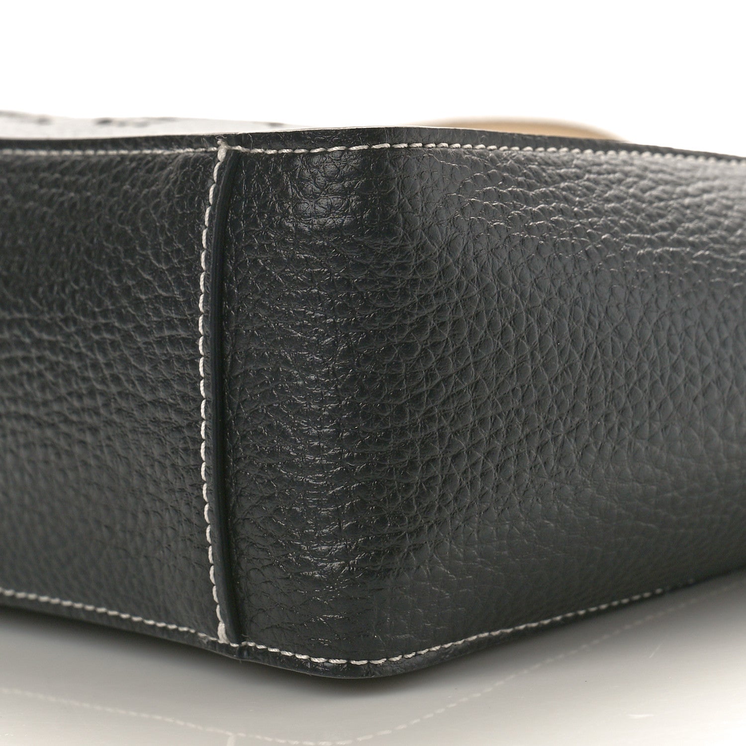 Stella McCartney Eco Alter Nappa Perforated Logo Mini Crossbody Black 9 of 10