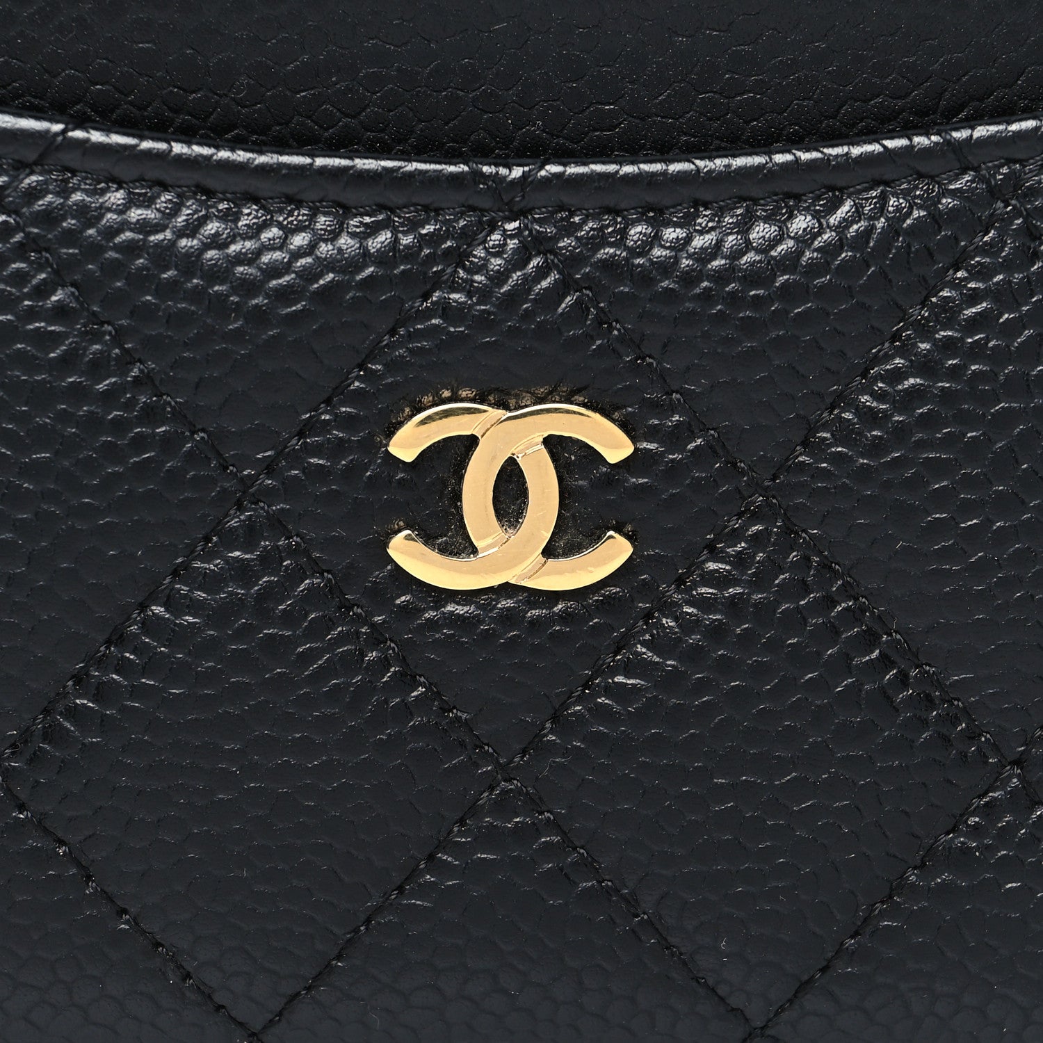Chanel Caviar Quilted Card Holder Black 9 of 11