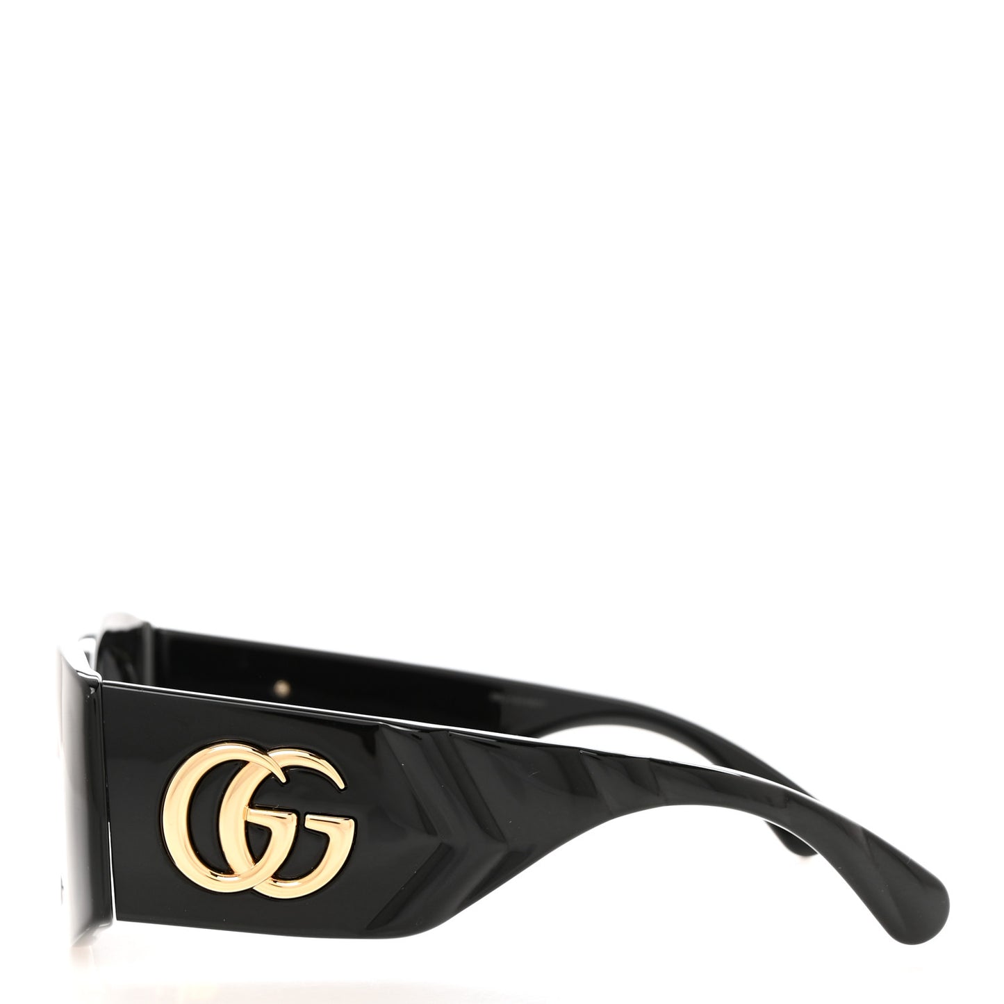 Acetate Frame GG Marmont Logo Sunglasses GG0810S Black