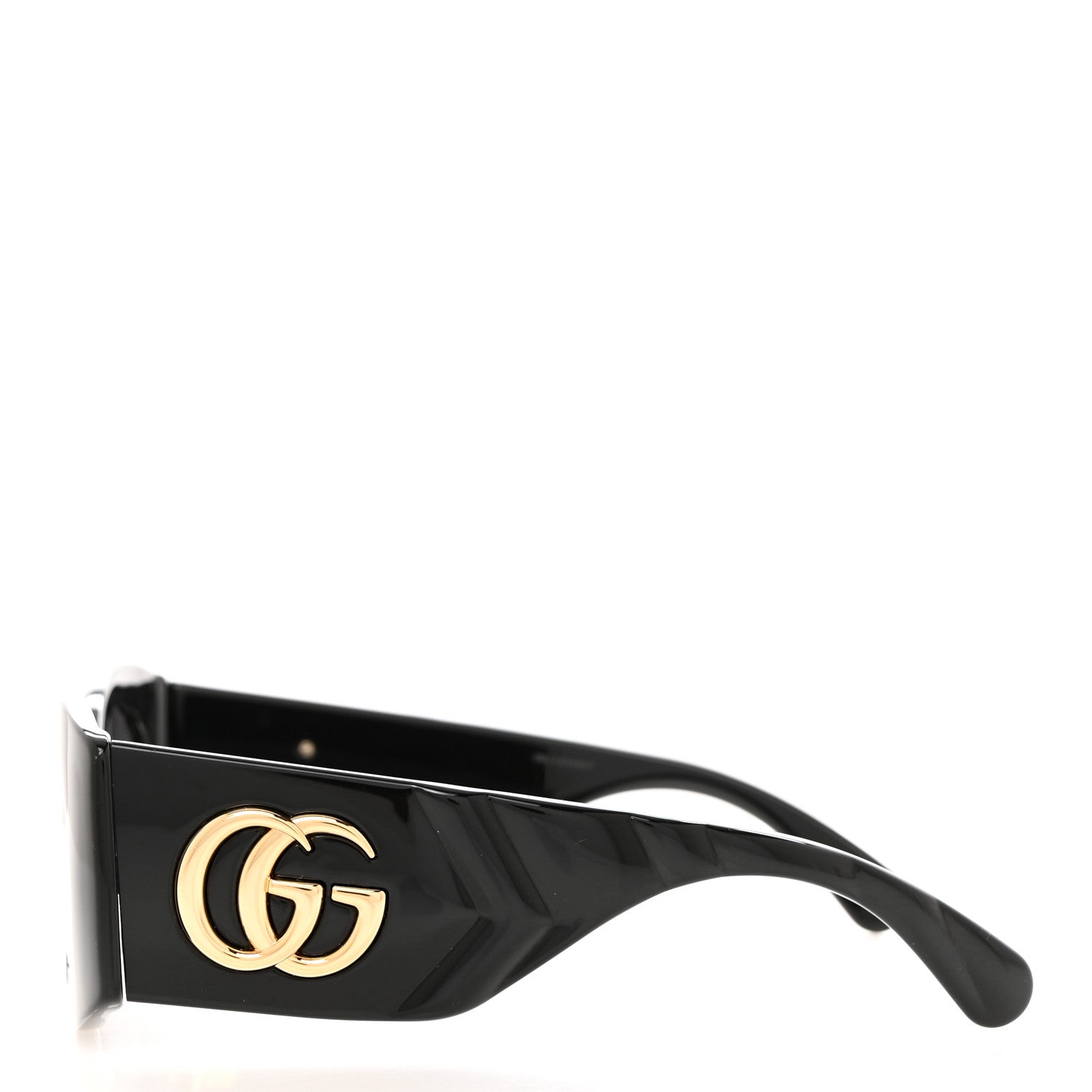 Gucci Acetate Frame GG Marmont Logo Sunglasses GG0810S Black 3 of 7