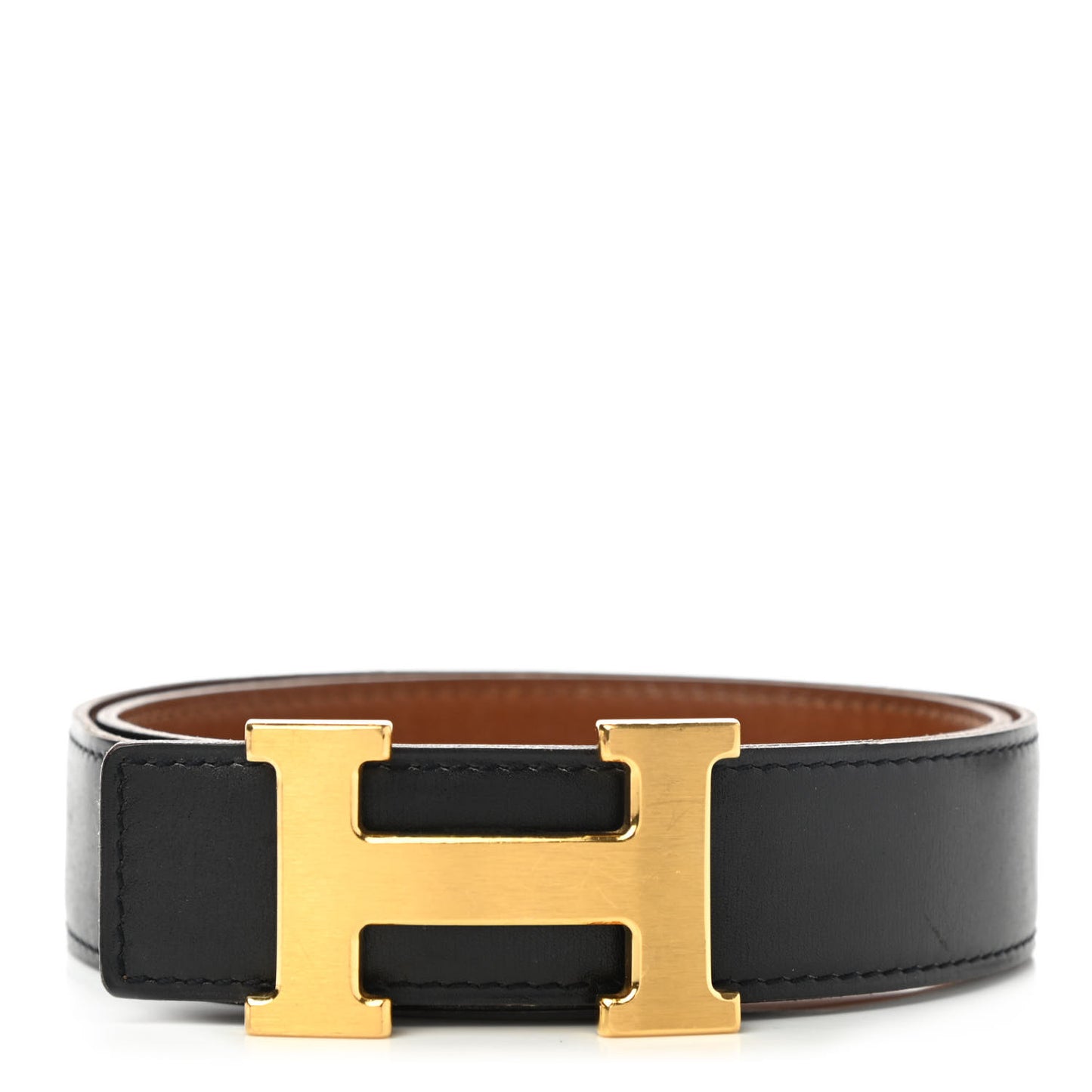 Box Chamonix 32mm H Belt 75 Black Gold