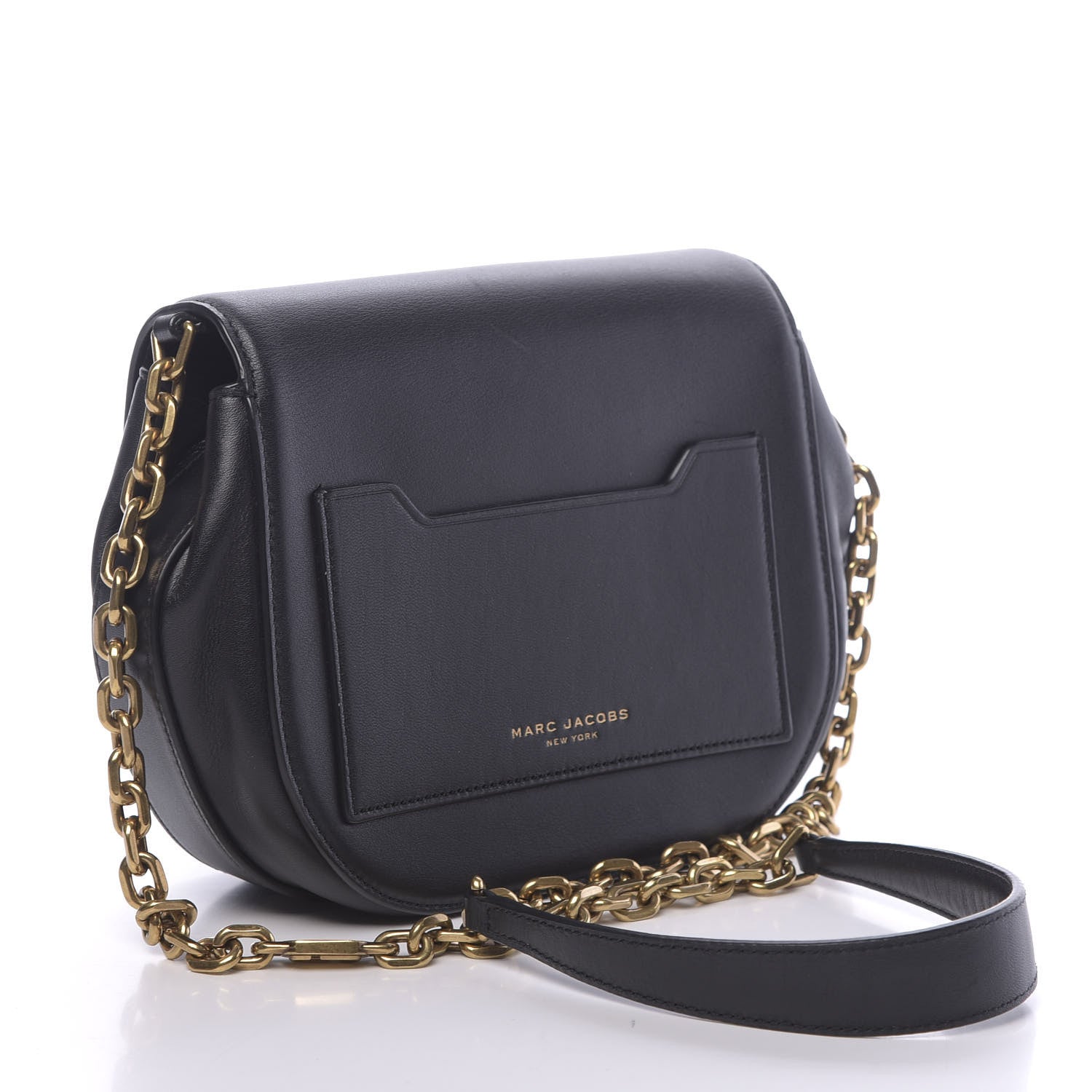 Marc Jacobs Calfskin West End Jane Saddle Bag Black 3 of 10