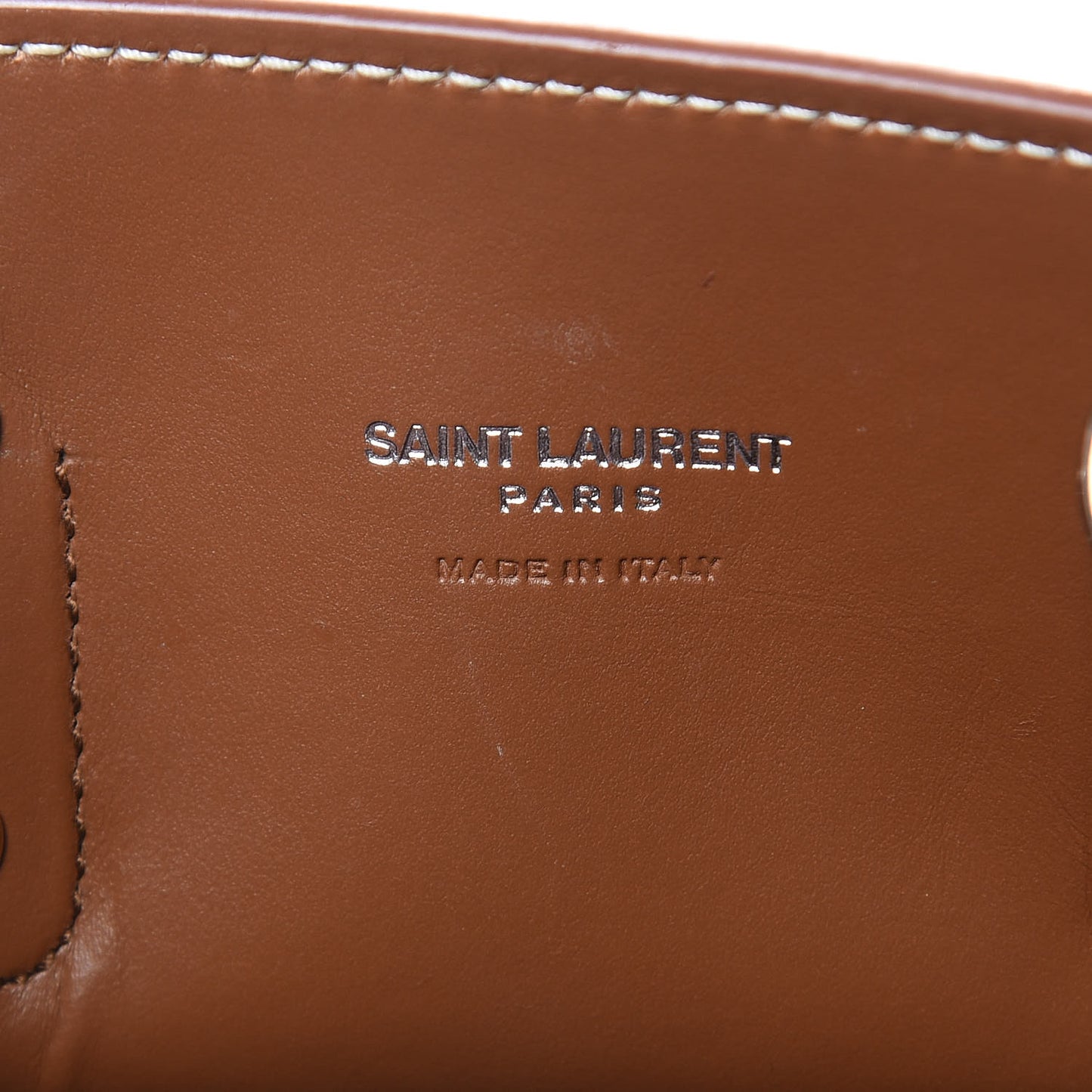 Grained Calfskin Nano Sac De Jour Moka
