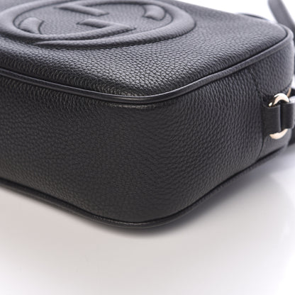 Gucci Pebbled Calfskin Small Soho Disco Bag Black 9 of 10