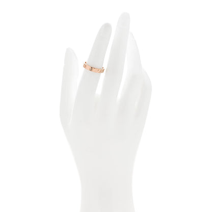Cartier 18K Pink Gold 3.5mm LOVE Wedding Band Ring 51 5.75 2 of 4