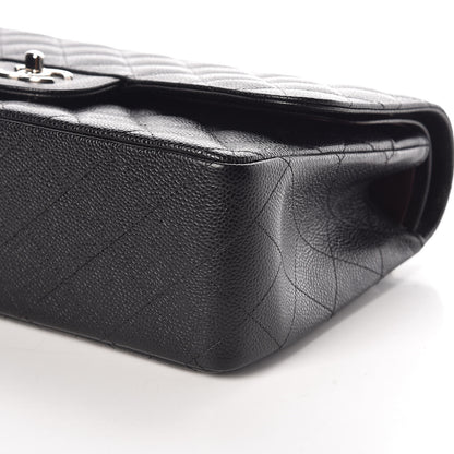 Chanel Caviar Quilted Jumbo Double Flap Black 6 of 9