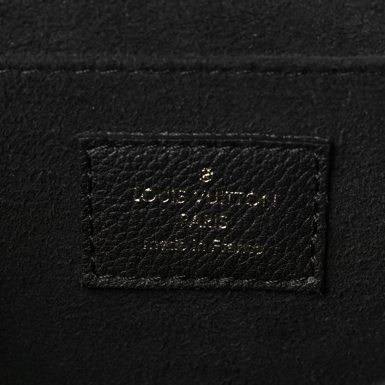 Louis Vuitton Grained Calfskin Lockme Chain Bag PM Black 6 of 8