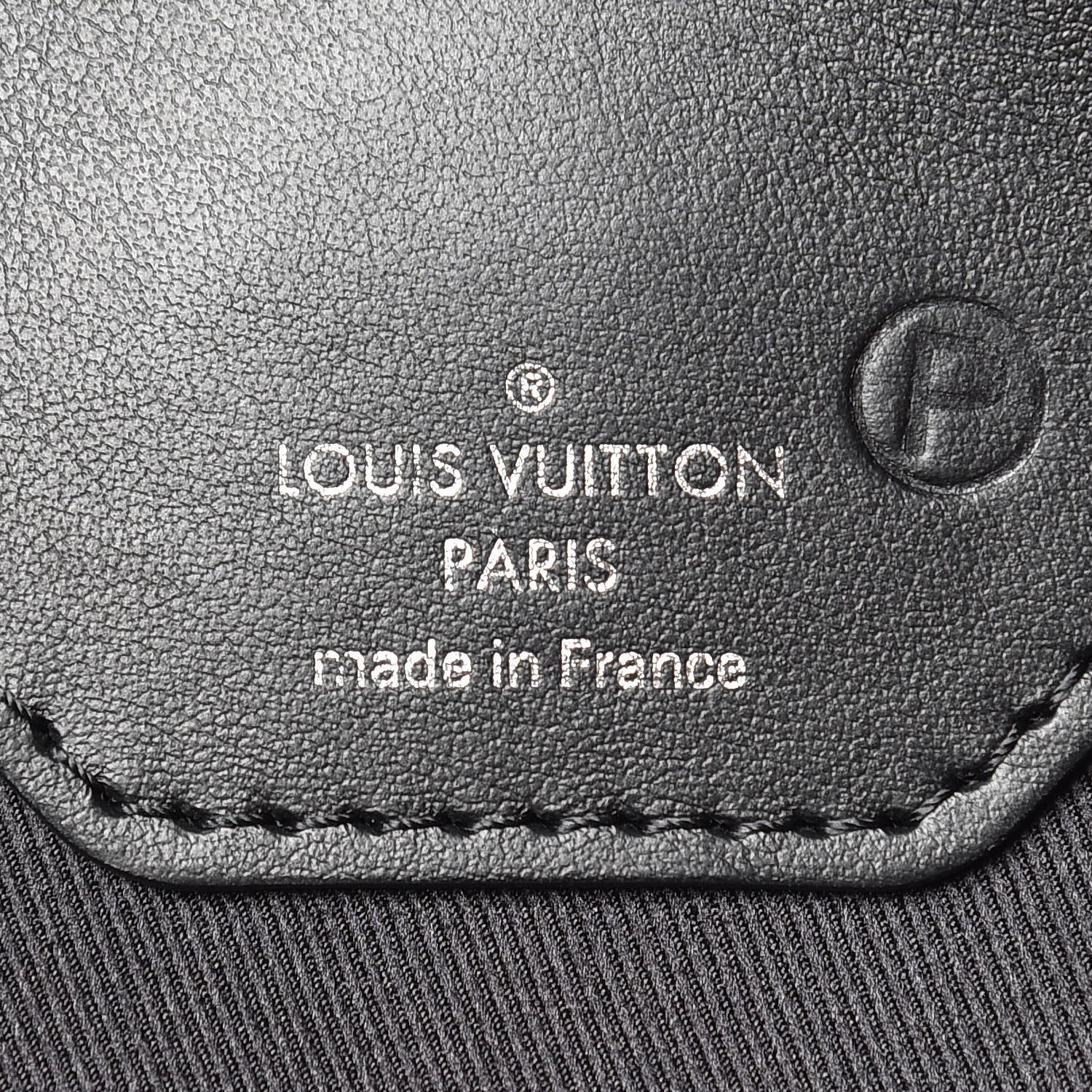Louis Vuitton Epi Initials Tote Black 6 of 8