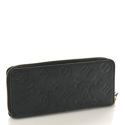 Louis Vuitton Empreinte Clemence Wallet Black 3 of 8