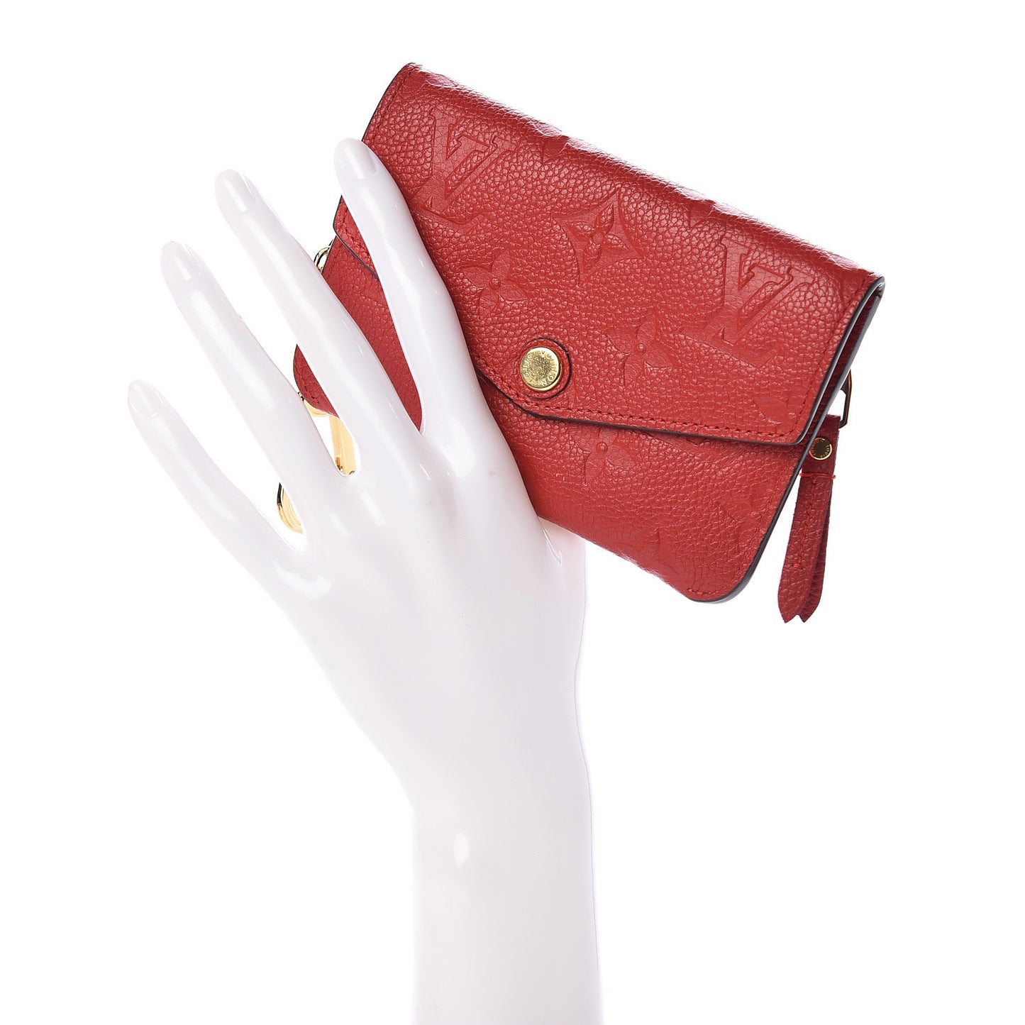 Empreinte Key Pouch Cherry