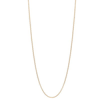 Van Cleef & Arpels 18K Yellow Gold Trace Chain 70cm 1 of 6