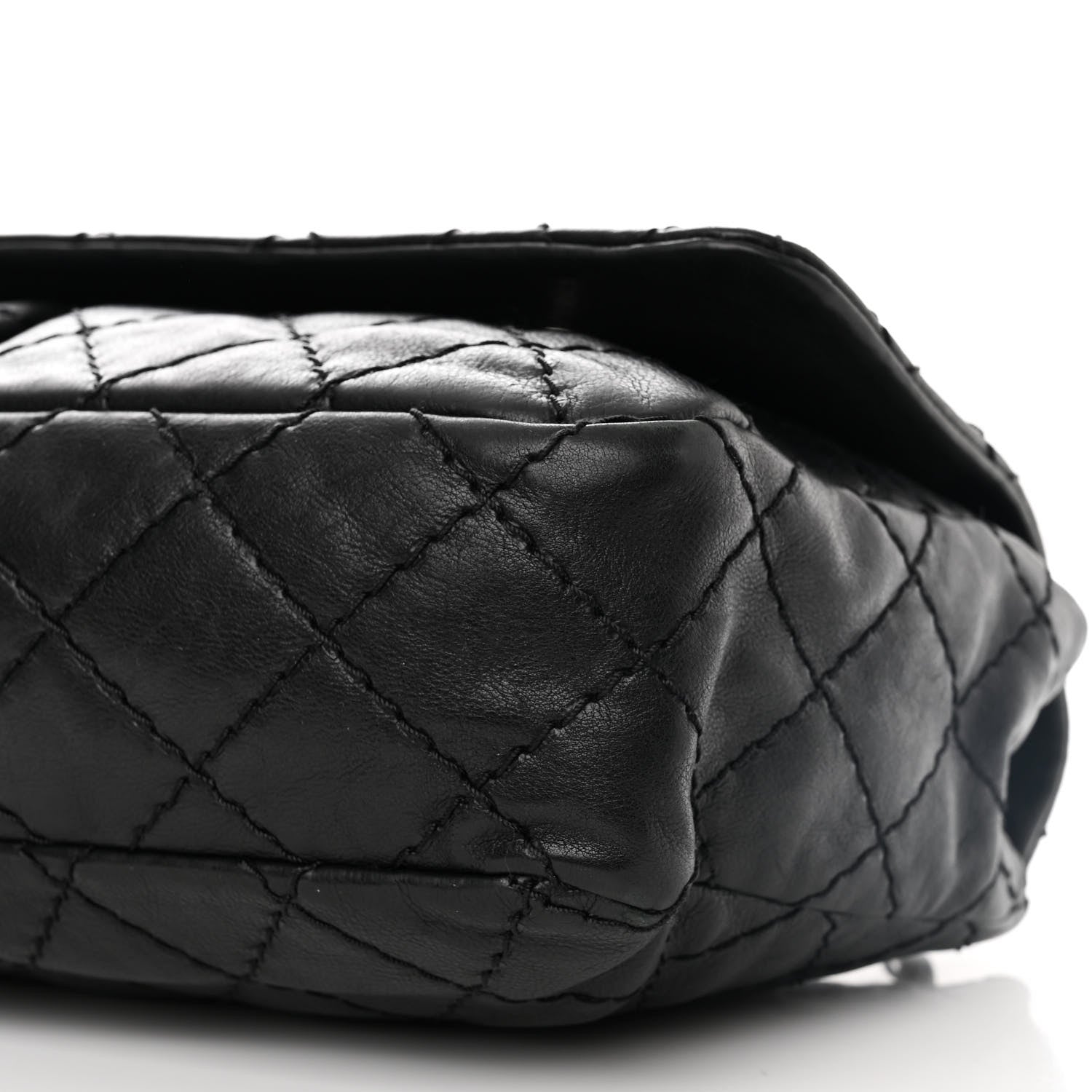 Chanel Calfskin Medium Natural Beauty Flap Black 12 of 12
