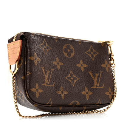 Louis Vuitton Monogram Mini Pochette Accessories 3 of 12