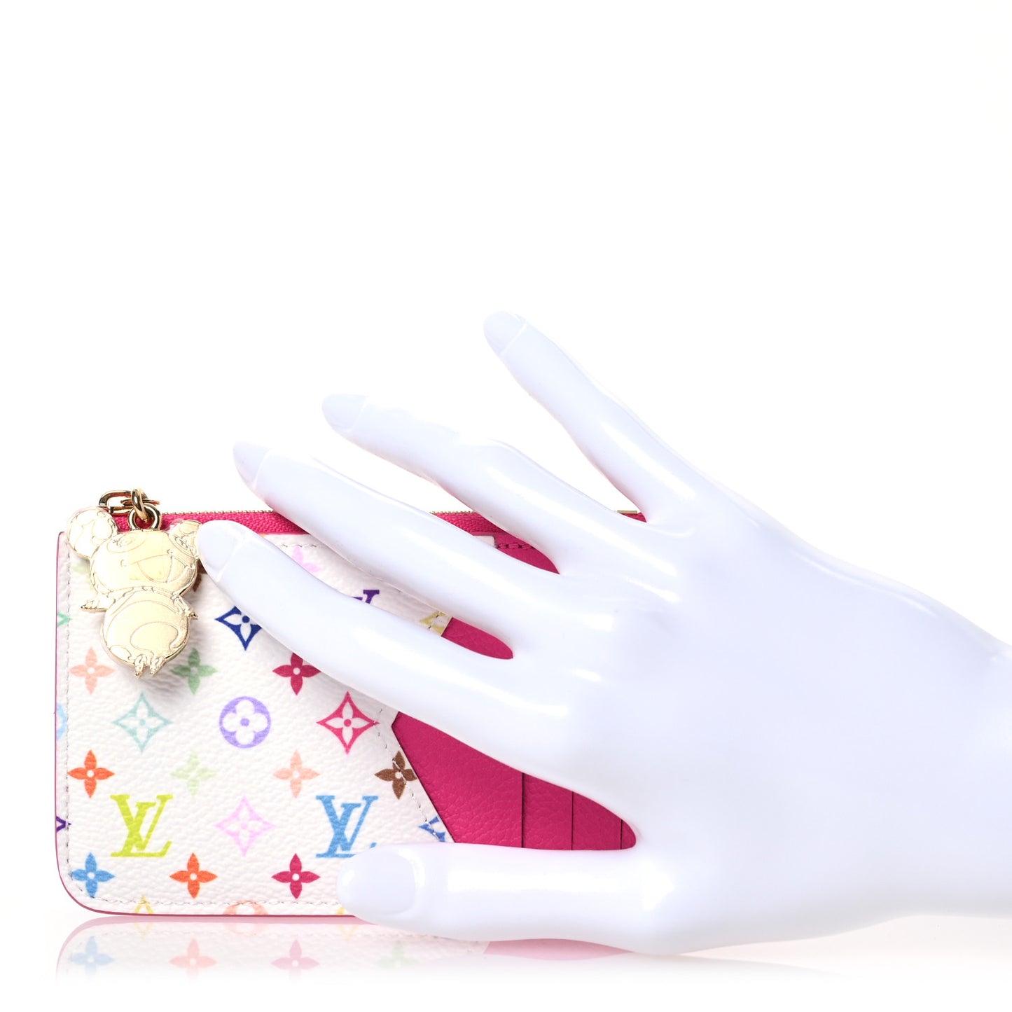 LV X TM Monogram Romy Card Holder Kawaii Pink