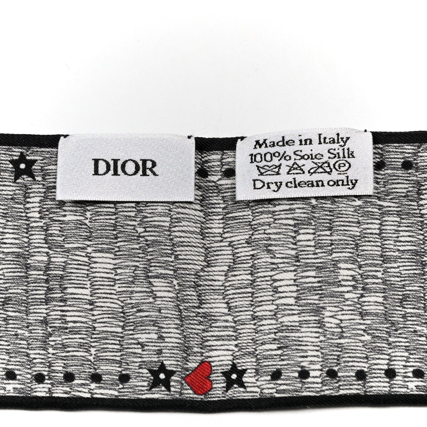 Christian Dior Silk L'Amoureux Mitzah Scarf 3 of 3